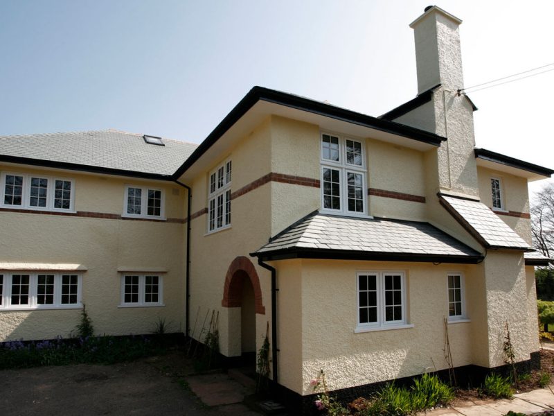 Large House with New Windows