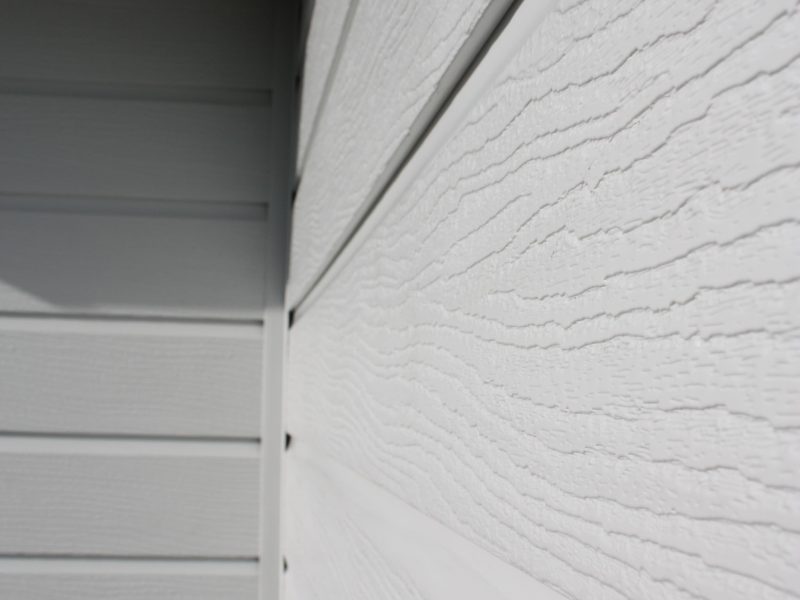 cladding white close up